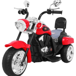 Motorek Chopper NightBike Czerwony