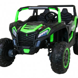 Buggy ATV Racing dla 2 dzieci Zielony + Napęd 4x4 + Pilot + Wolny Start + MP3 LED