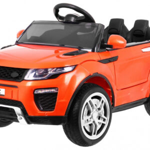 Autko Rapid Racer elektryczne dla dzieci, Pomarańczowy SUV + Pilot