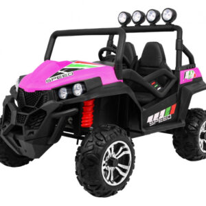 Terenowe Grand Buggy Lift dla dzieci Różowy + Napęd 4x4 + Pilot + Bagażnik + Radio MP3 + LED