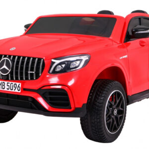 Auto Mercedes GLC 63S dla dzieci Czerwony Suv + Napęd 4x4