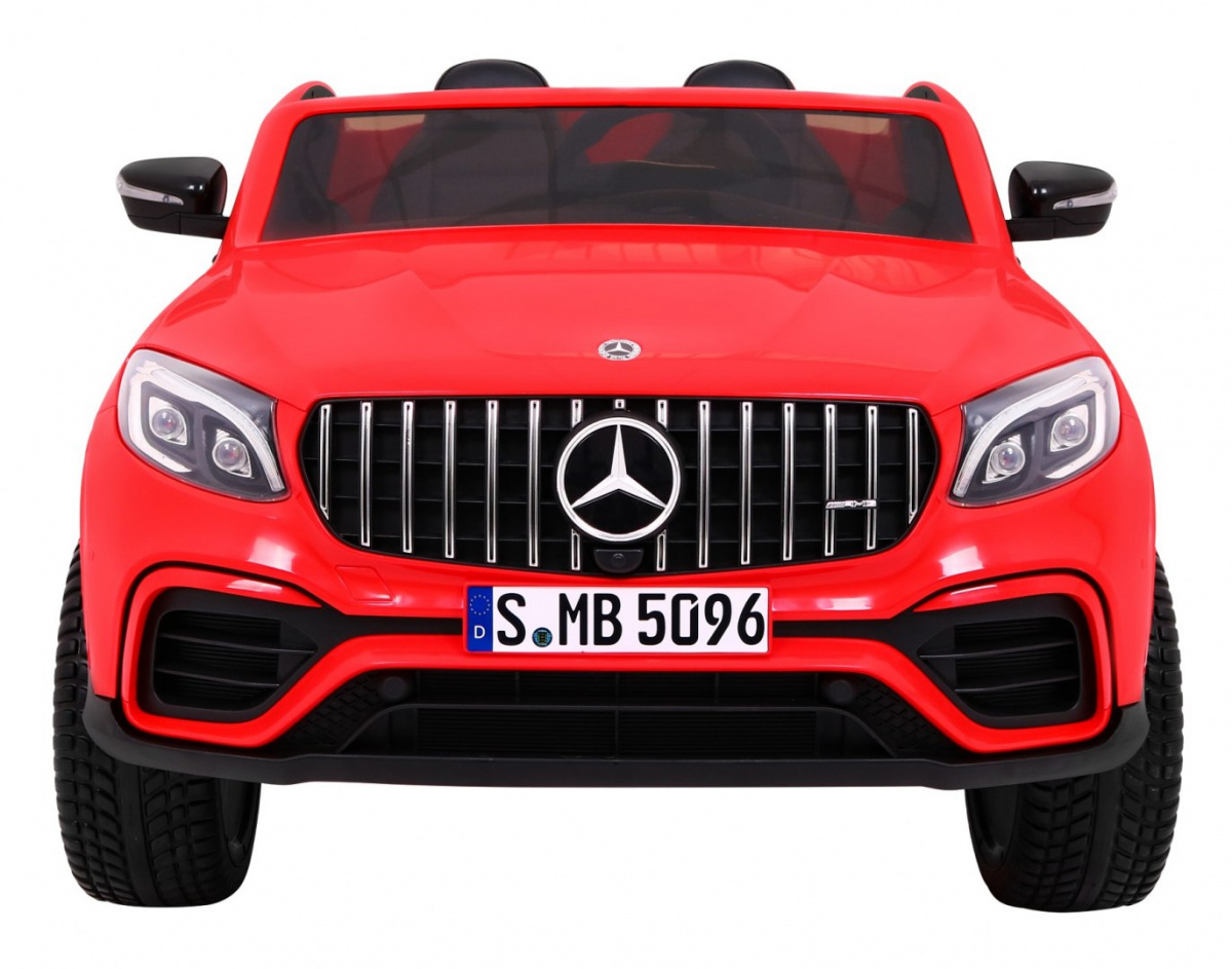 Auto Mercedes GLC 63S dla dzieci Czerwony Suv + Napęd 4x4