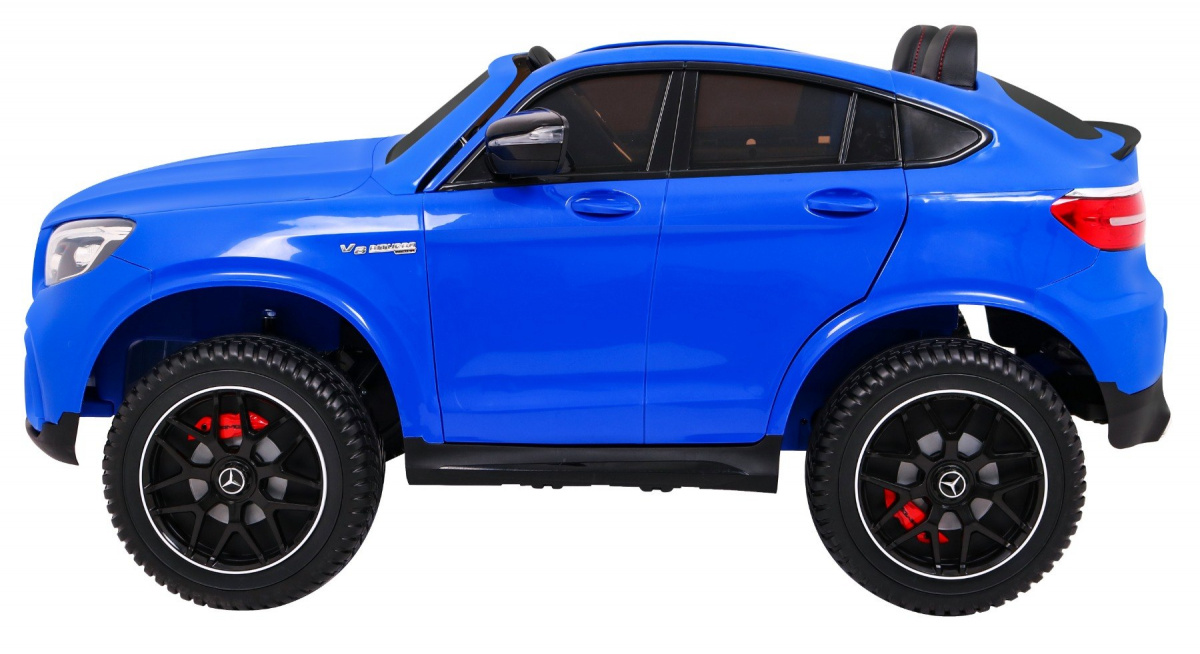 Auto Mercedes GLC 63S dla dzieci - Niebieski SUV + Napęd 4x4