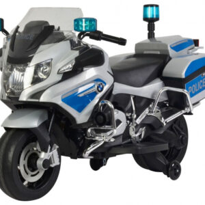 BMW R1200RT Policja Motor elektryczny dla dzieci + Kółka pomocnicze + Dźwięki + LED + EVA + Wolny Start