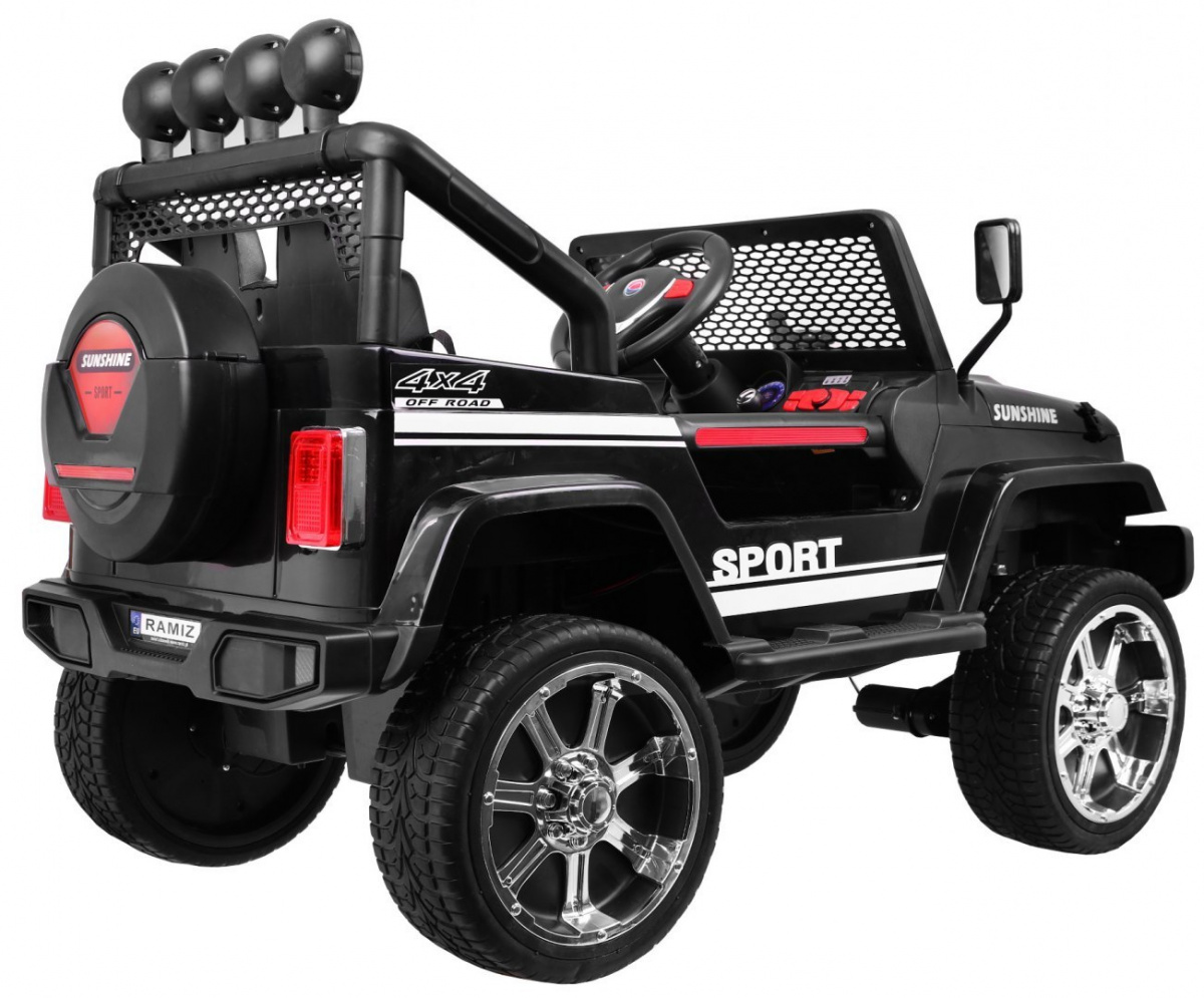 Autko terenowe Raptor Drifter Czarny + Pilot + Napęd 4x4