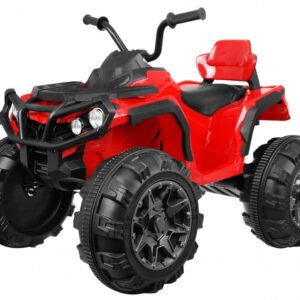Quad ATV na akumulator dla dzieci Czerwony + Koła EVA + Radio MP3 + LED + Wolny Start