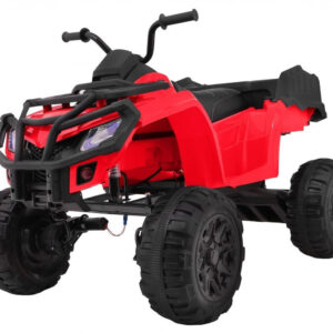 Quad XL ATV 2,4GHz na akumulator dla dzieci Czerwony + Pilot + Napęd 4x4 + Bagażnik + Wolny Start + EVA + Audio LED