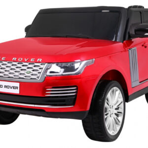 Range Rover HSE Lakierowane Autko dla 2 dzieci Czerwony SUV + Pilot + Panel audio