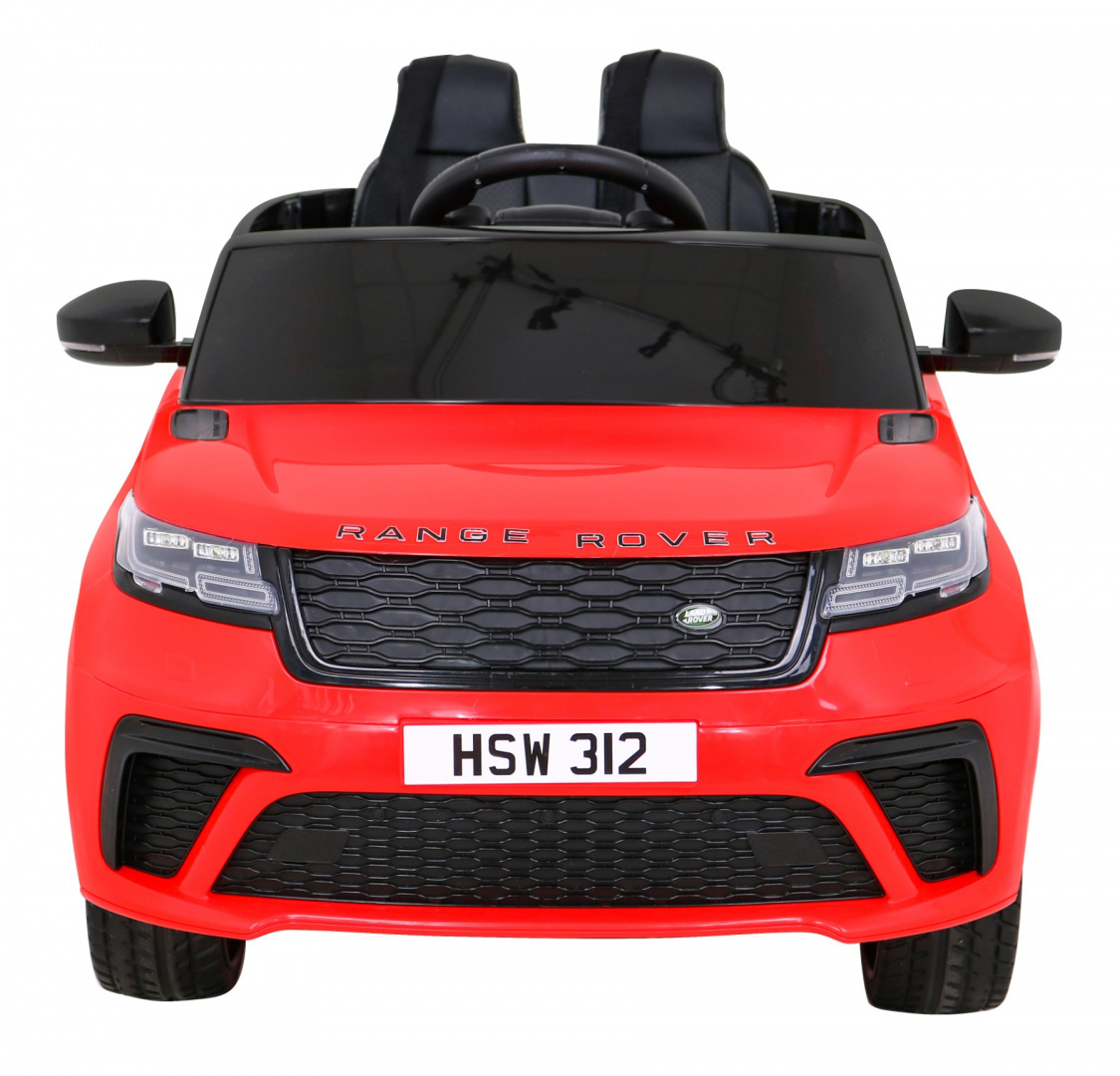 Range Rover Velar na akumulator Czerwony SUV + Pilot