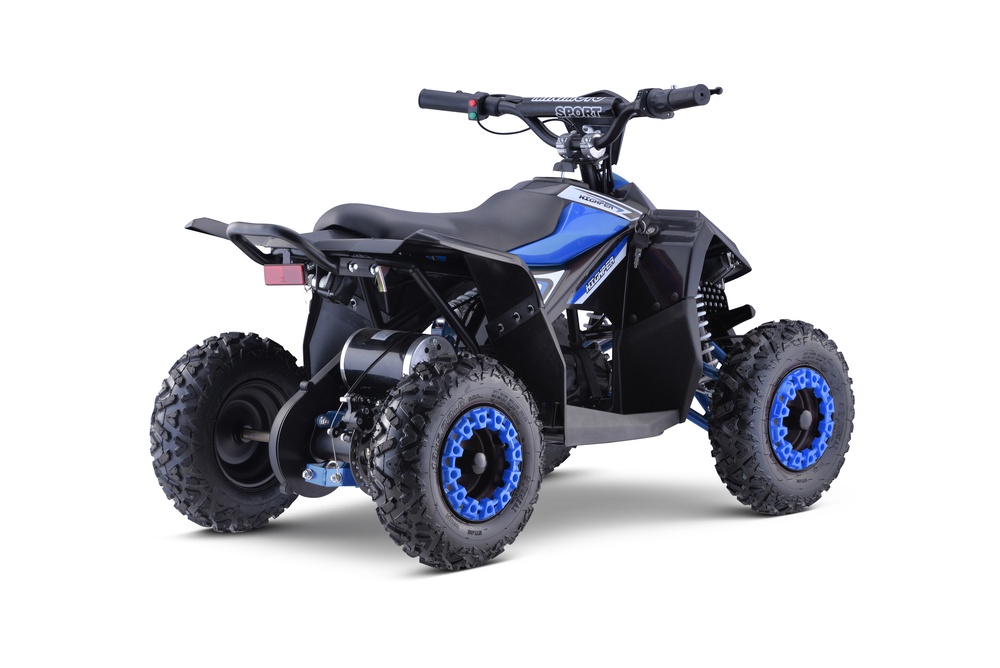 Quad E-STAR na akumulator Niebieski 35km/h + Silnik 1000W + Koła pompowane + Regulacja siedzenia