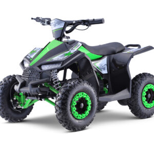 Quad E-STAR na akumulator Zielony 35km/h + Silnik 1000W + Koła pompowane + Regulacja siedzenia