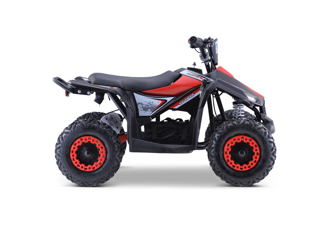 Quad E-STAR na akumulator Czerwony 35km/h + Silnik 1000W + Koła pompowane + Regulacja siedzenia