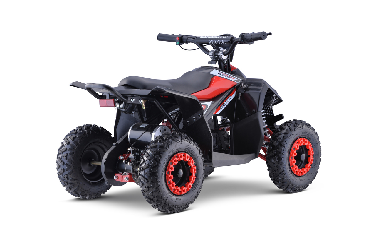 Quad E-STAR na akumulator Czerwony 35km/h + Silnik 1000W + Koła pompowane + Regulacja siedzenia