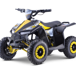 Quad E-STAR na akumulator Żółty 35km/h + Silnik 1000W + Koła pompowane + Regulacja siedzenia
