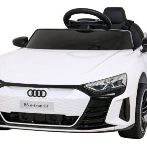 Audi RS E-Tron GT na akumulator Biały + Pilot + Napęd 4x4 + Radio MP3 + LED + EVA