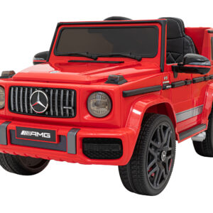Mercedes AMG G63 dla dzieci Czerwony + Pilot