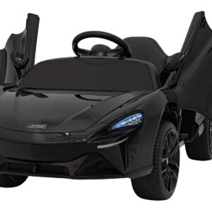McLaren Artura na akumulator dla dzieci Czarny + Napęd 4x4 + Pilot + Wolny Start + EVA + Audio LED
