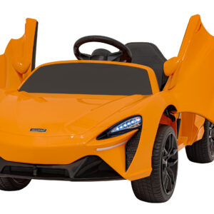 McLaren Artura na akumulator dla dzieci Pomarańczowy + Napęd 4x4 + Pilot + Wolny Start + EVA + Audio LED