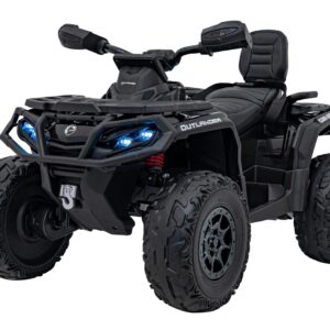 Quad Can Am Outlander ATV z Pilotem Czarny