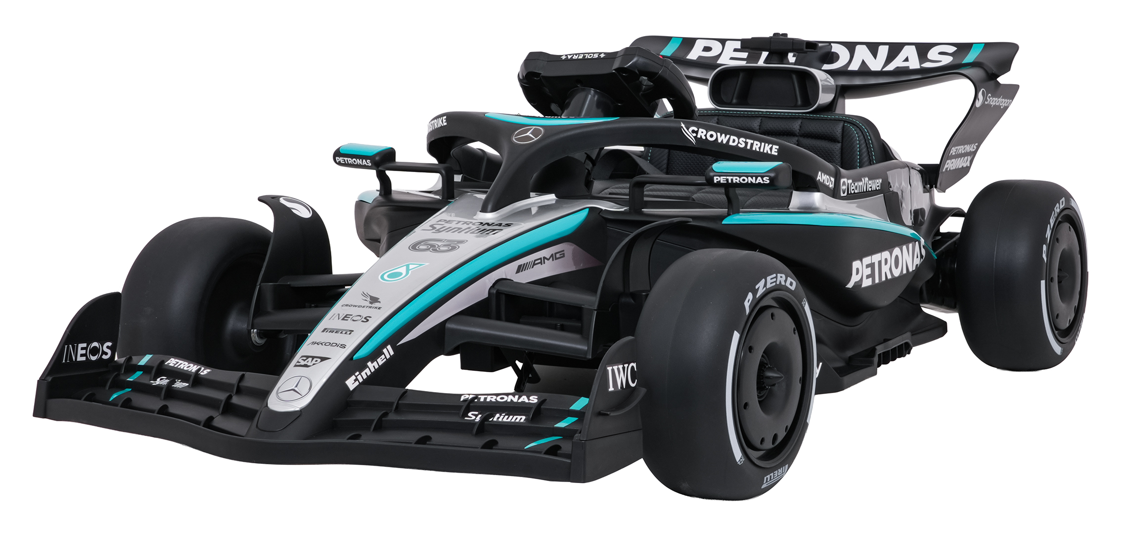 Pojazd Bolid AMG PETRONAS F1 Czarny na akumulator dla dzieci + Pilot R/C
