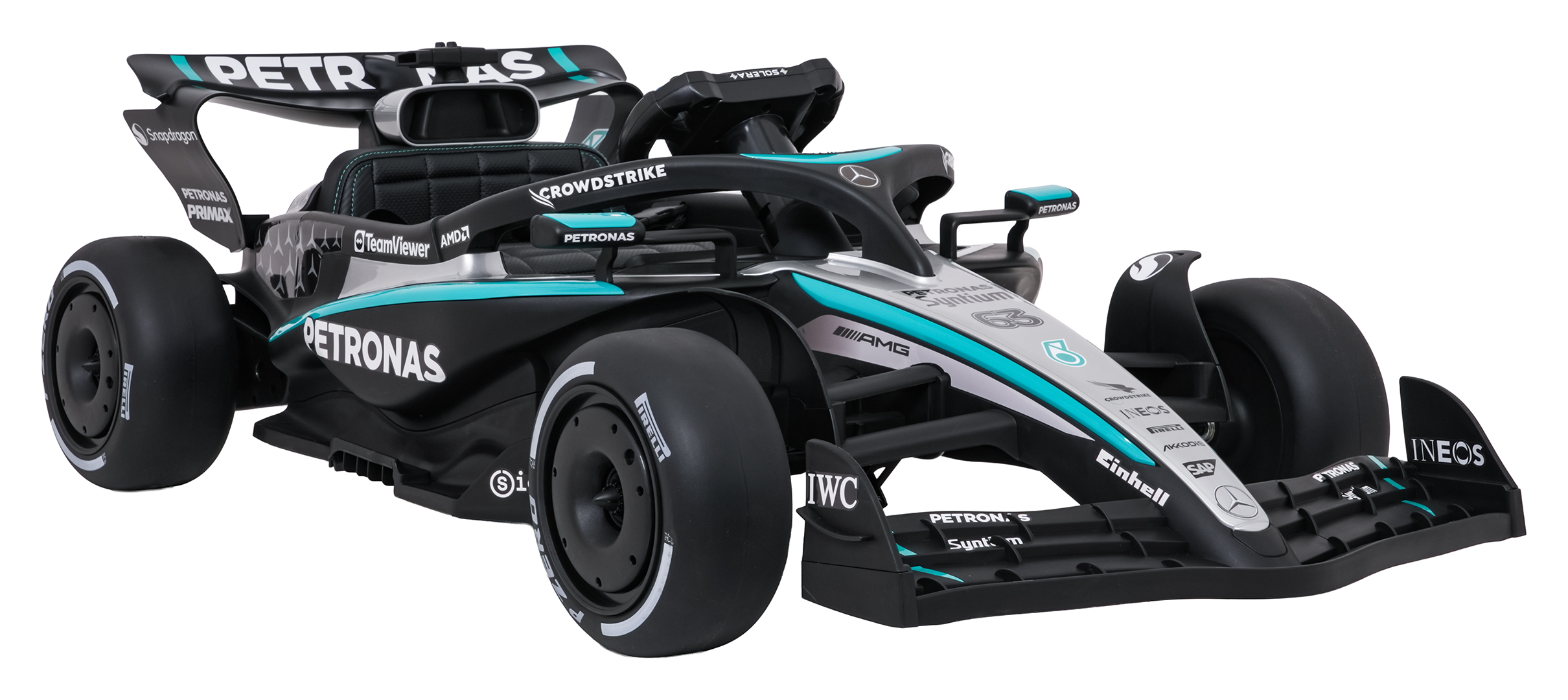 Pojazd Bolid AMG PETRONAS F1 Czarny na akumulator dla dzieci + Pilot R/C