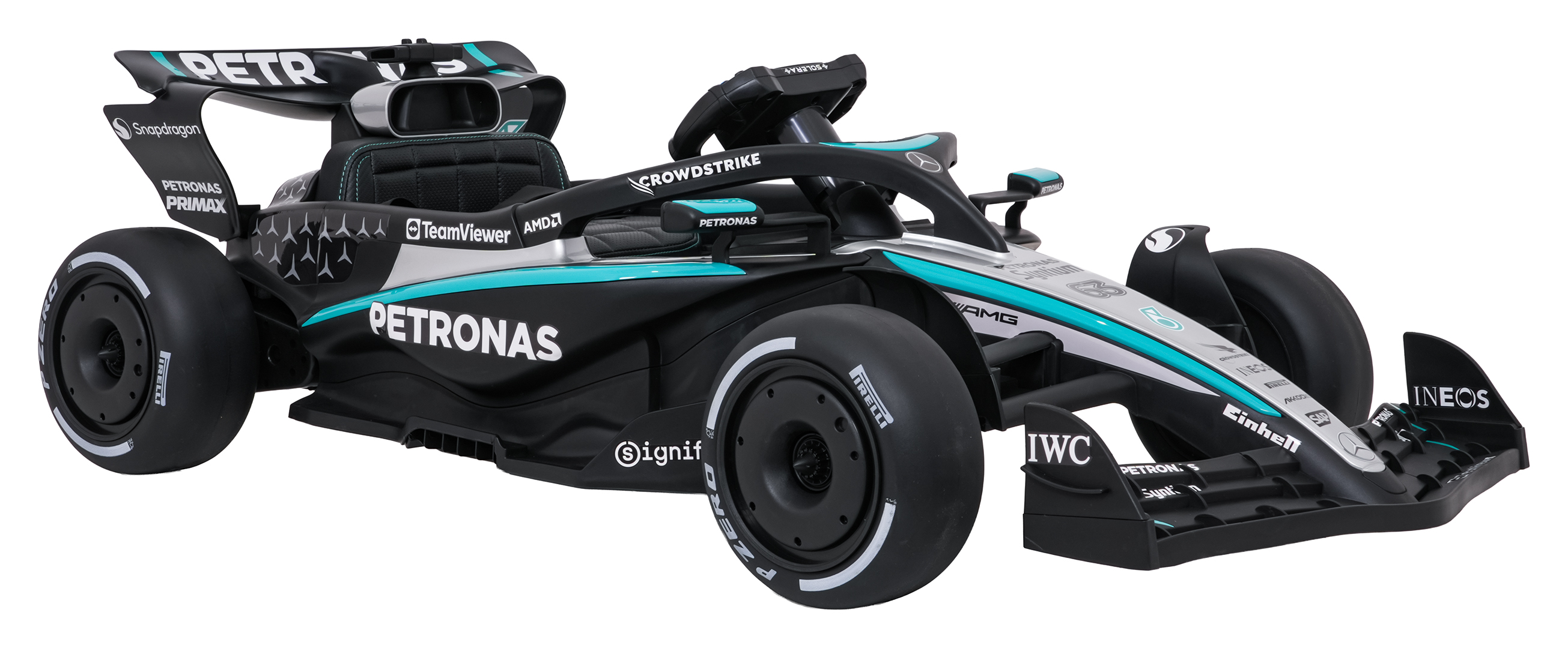 Pojazd Bolid AMG PETRONAS F1 Czarny na akumulator dla dzieci + Pilot R/C