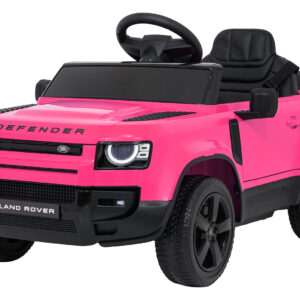 Auto Land Rover Defender różowe na akumulator dla dzieci + pilot R/C