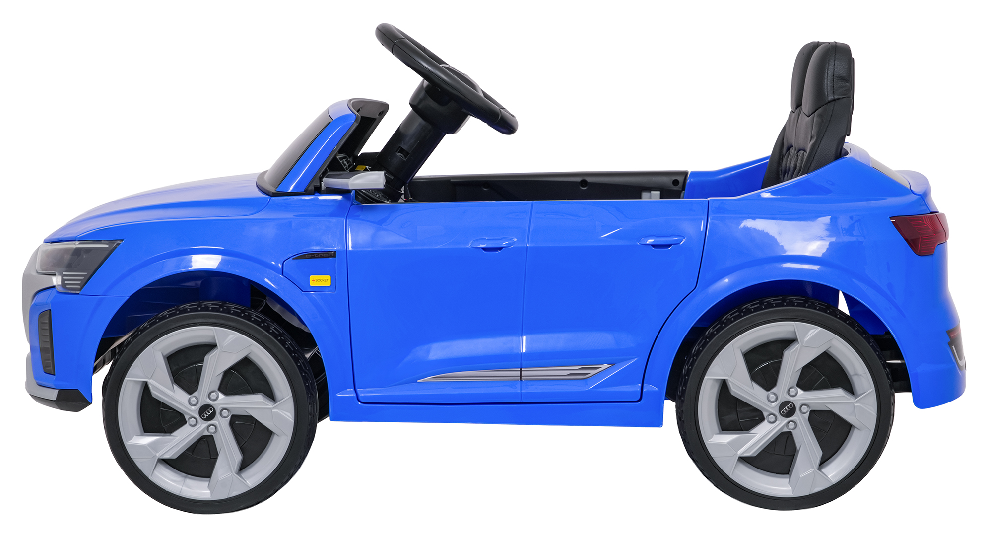 Auto Audi SQ8 niebieskie na akumulator dla dzieci + pilot 2,4 GHz