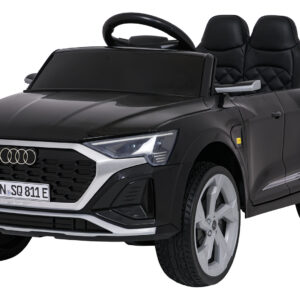 Auto Audi SQ8 czarne na akumulator dla dzieci + pilot 2,4 GHz