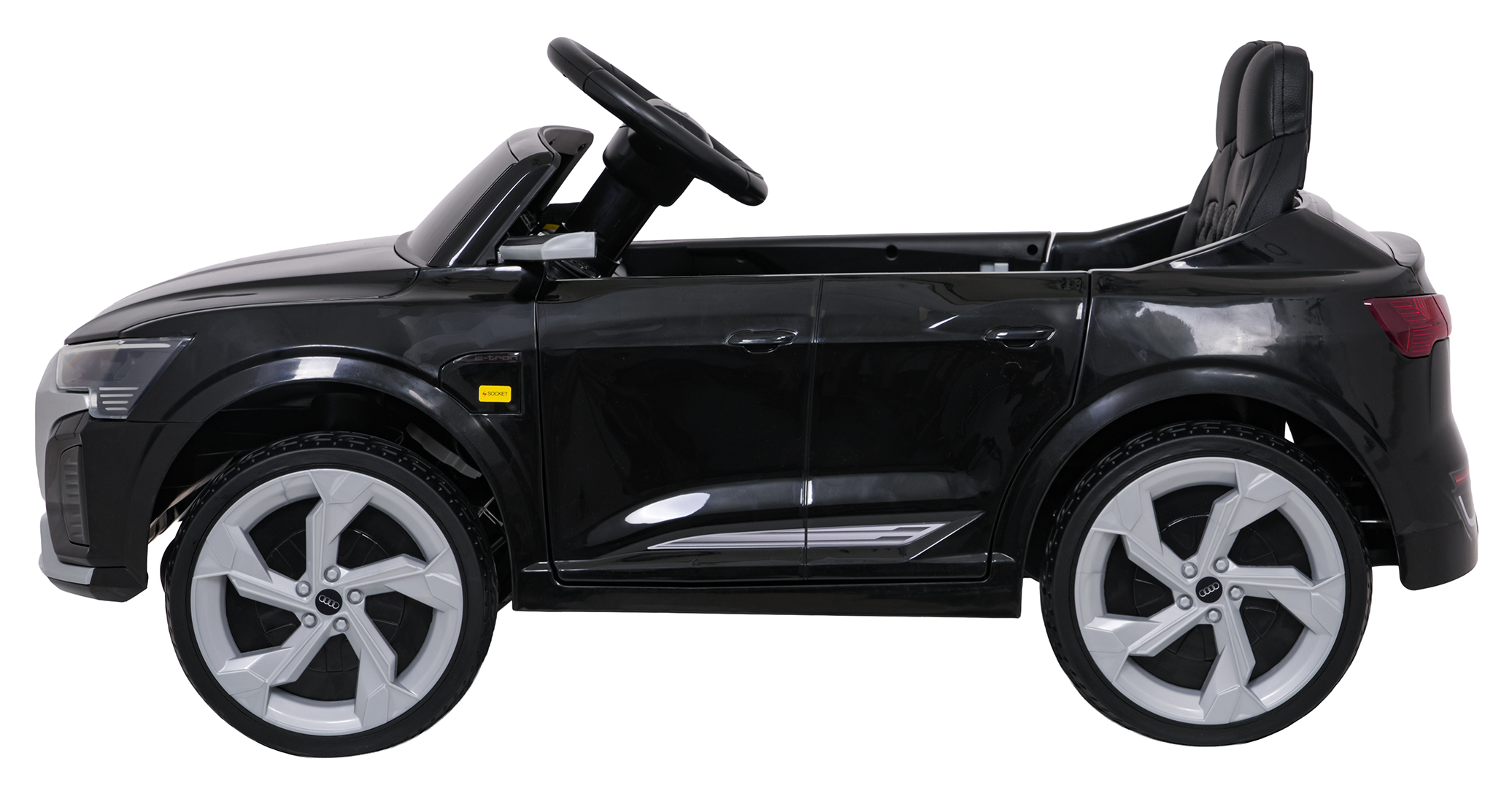 Auto Audi SQ8 czarne na akumulator dla dzieci + pilot 2,4 GHz