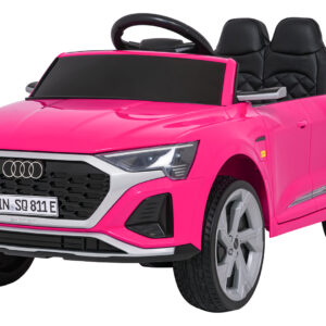 Auto Audi SQ8 różowe na akumulator dla dzieci + pilot 2,4 GHz
