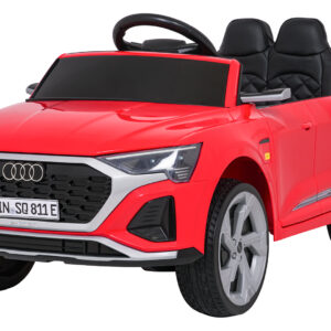 Auto Audi SQ8 czerwone na akumulator dla dzieci + pilot 2,4 GHz
