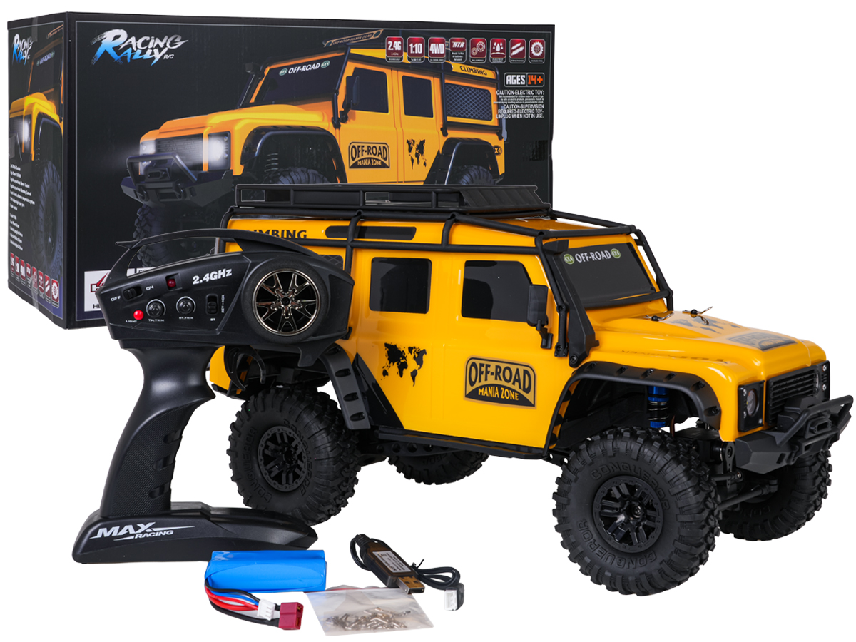 Auto R/C Terenowe CLIMBING BEAST 4x4 1:10 Piaskowy